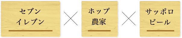 セブンイレブン×ホップ農家×サッポロビール