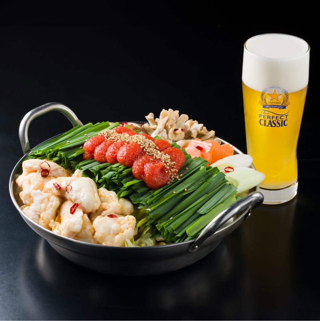 道産牛もつ鍋・燻製・ビール 麦源