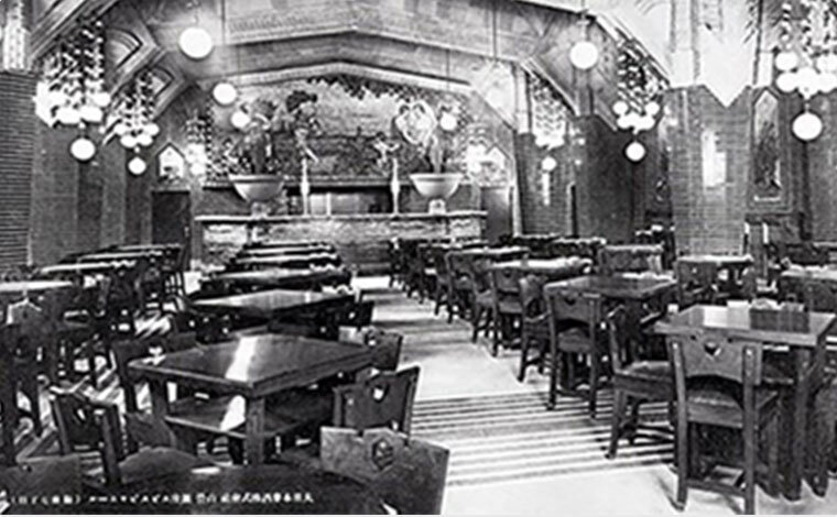1939年ころの「銀座ライオン」