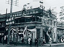 1906年(明治39)ごろの恵比寿ビヤホール外観