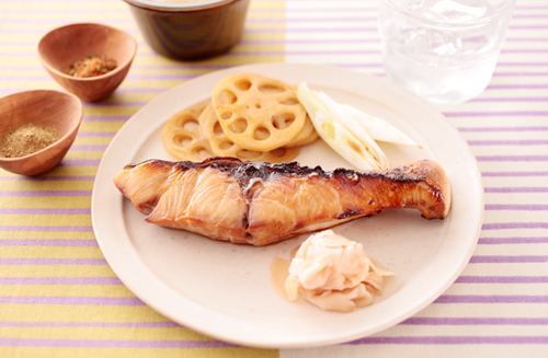 ぶりの照焼き
