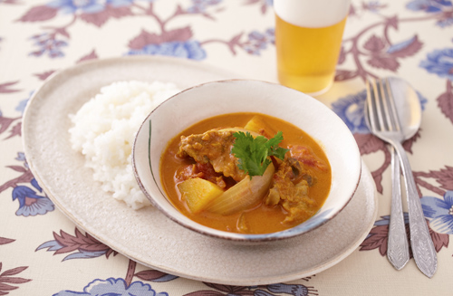牛すじのココナッツ&ピーナッツカレー