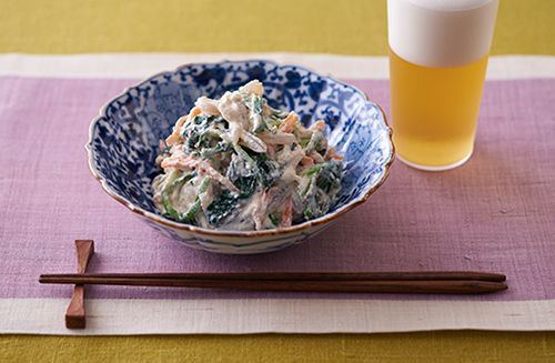 ほうれん草の白和え
