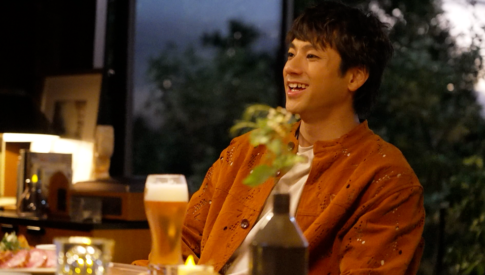 ヱビスCM「満たされる時間」篇　山田裕貴さん メイキング