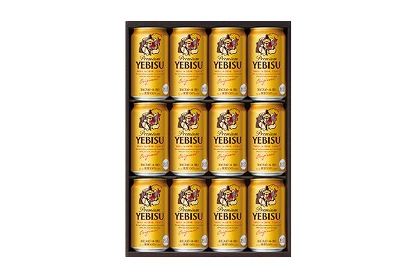 ヱビスビール缶350ml×12本