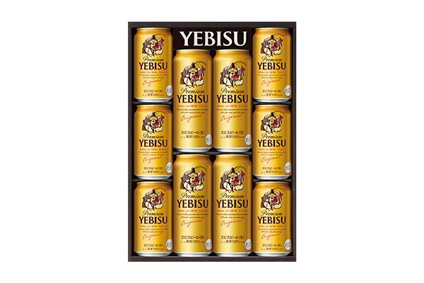 ヱビスビール缶350ml×6本、ヱビスビール缶500ml×4本